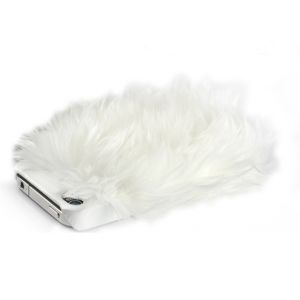  ION Monster Fur Cover Snow White for iPhone 4/4S (i948-FUR019)